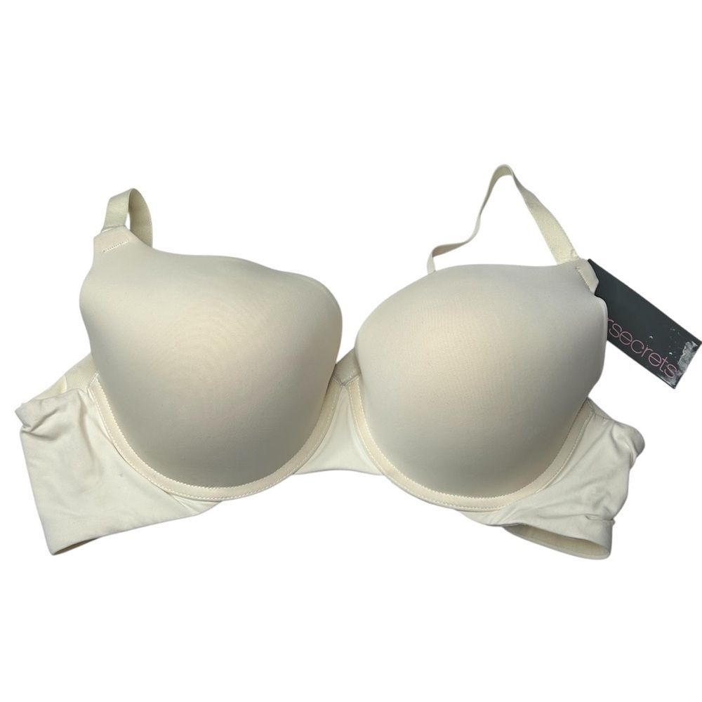 New Inner Secrets Cream Lined Molded Cup Bra 42B